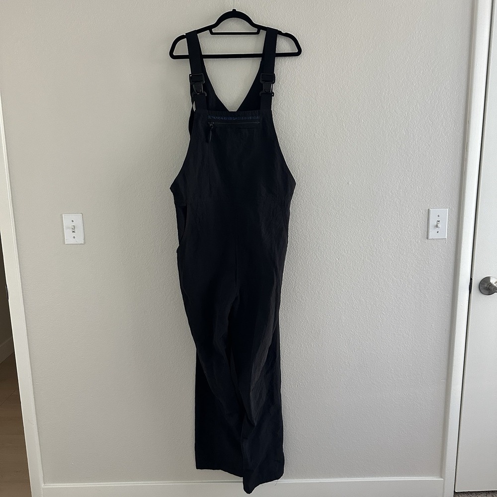Vintage‎ TEVA Overalls Riverall Large Black Outdoors USA Made